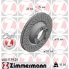 Zimmermann Brake Disc - Standard/Coated, 460157920 460157920